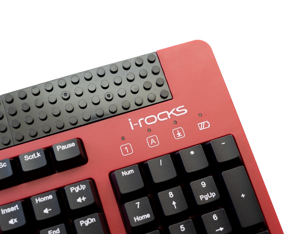 [開箱] 無線鍵盤滑鼠 + 積木！『i-Rocks 無線趣味積木鍵盤滑鼠組 IRK77RP-RD』可以輕鬆入手 @3C 達人廖阿輝