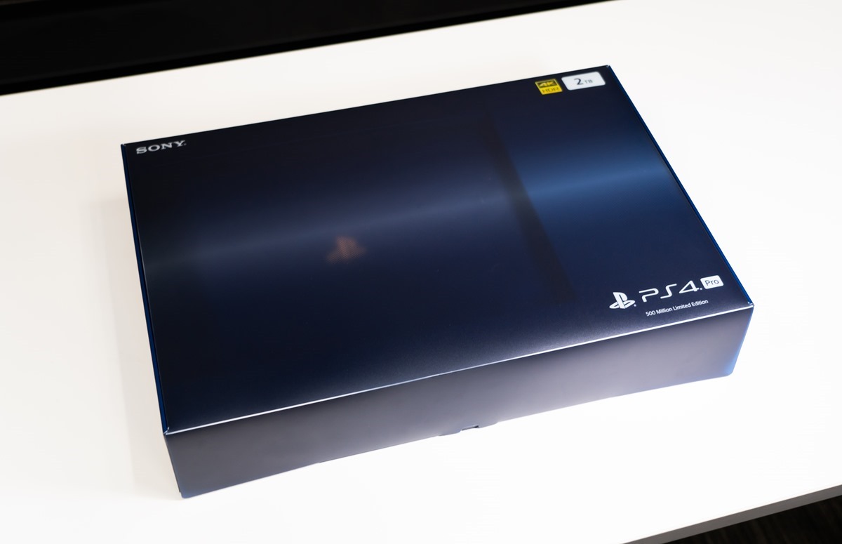 Sony playstation 4 pro 500 million limited edition что это