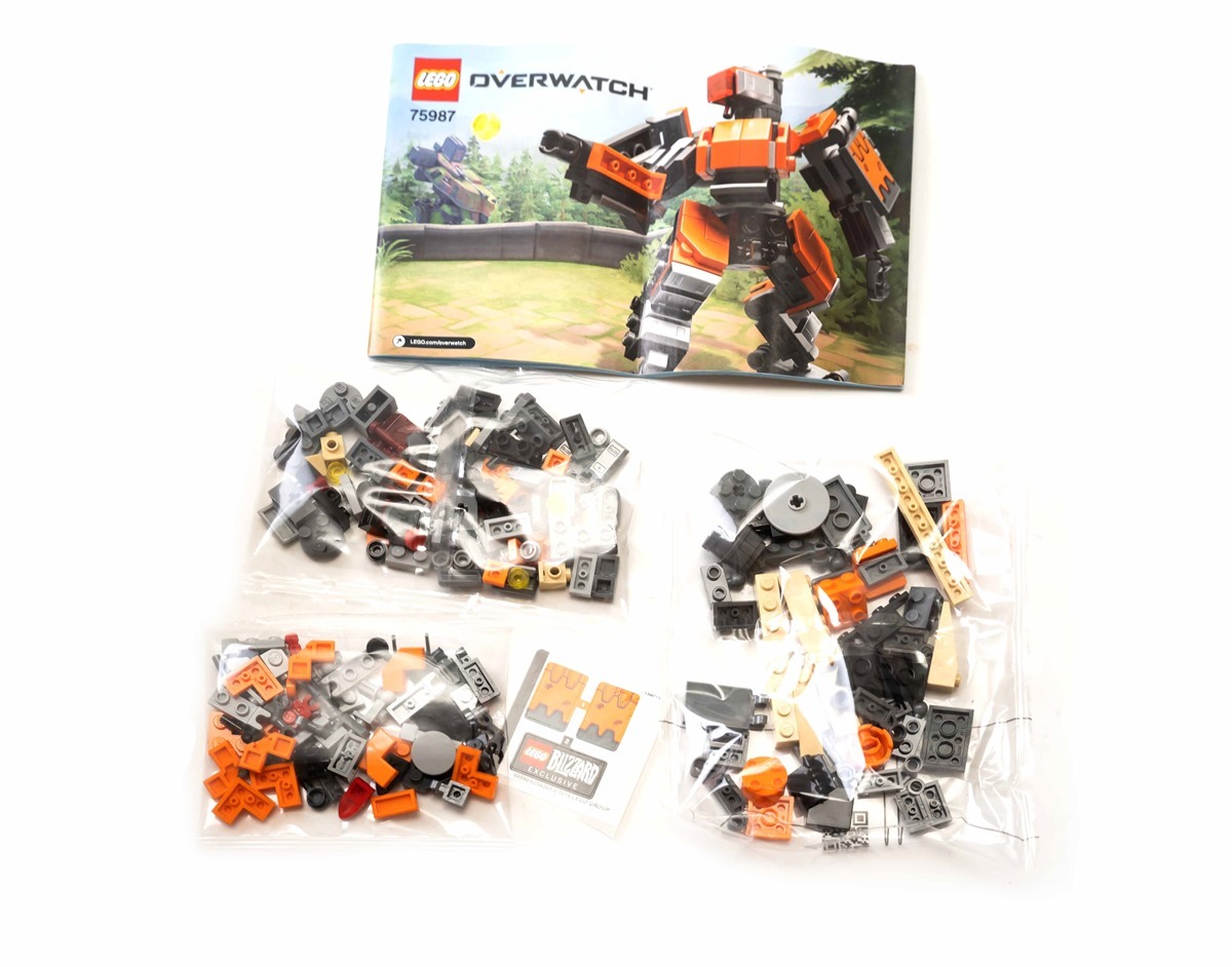 OverWatch 鬥陣特工 + LEGO 樂高！LEGO 75987 壁壘機兵入手開箱分享！（Blizzard 官網限定）@3C 達人廖阿輝