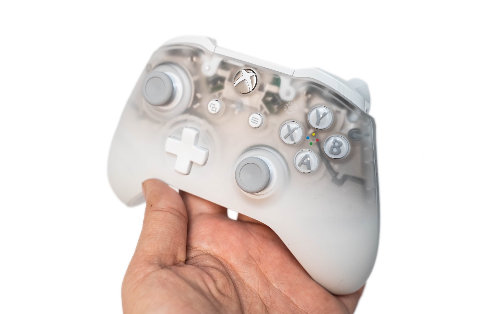 性感！若隱若現的 Xbox Phantom 白色特別版控制器開箱分享 @3C 達人廖阿輝