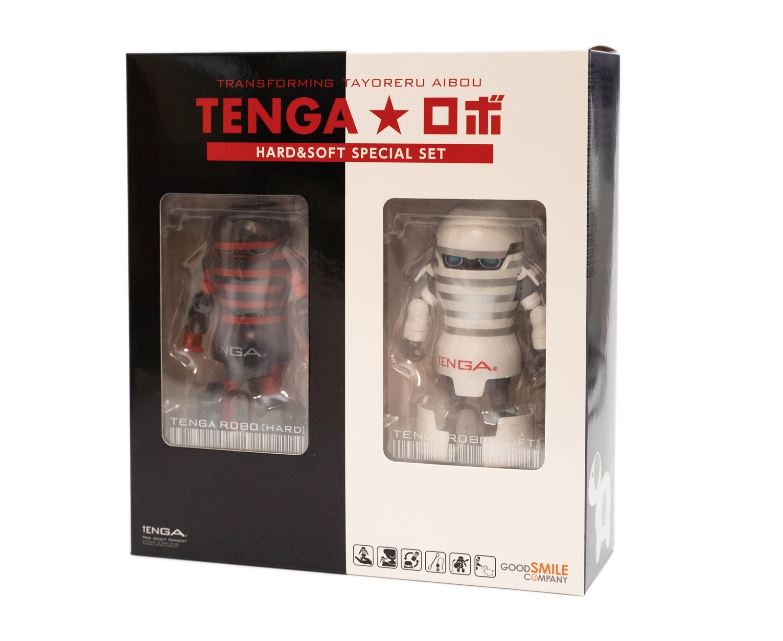最壞壞與溫柔的 TENGA 機器人 HARD&amp;SOFT 初回限定套裝開箱！一樣開箱沒有試用！ @3C 達人廖阿輝