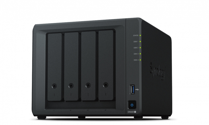 Synology-DS420-專為-IT-愛好者及家庭用戶量身打造，搭載雙核心處器並內建-M.2-NVMe-2280-SSD-插槽以加速快取，是執行檔案分享、影片串流、相片索引的理想選擇。.png @3C 達人廖阿輝