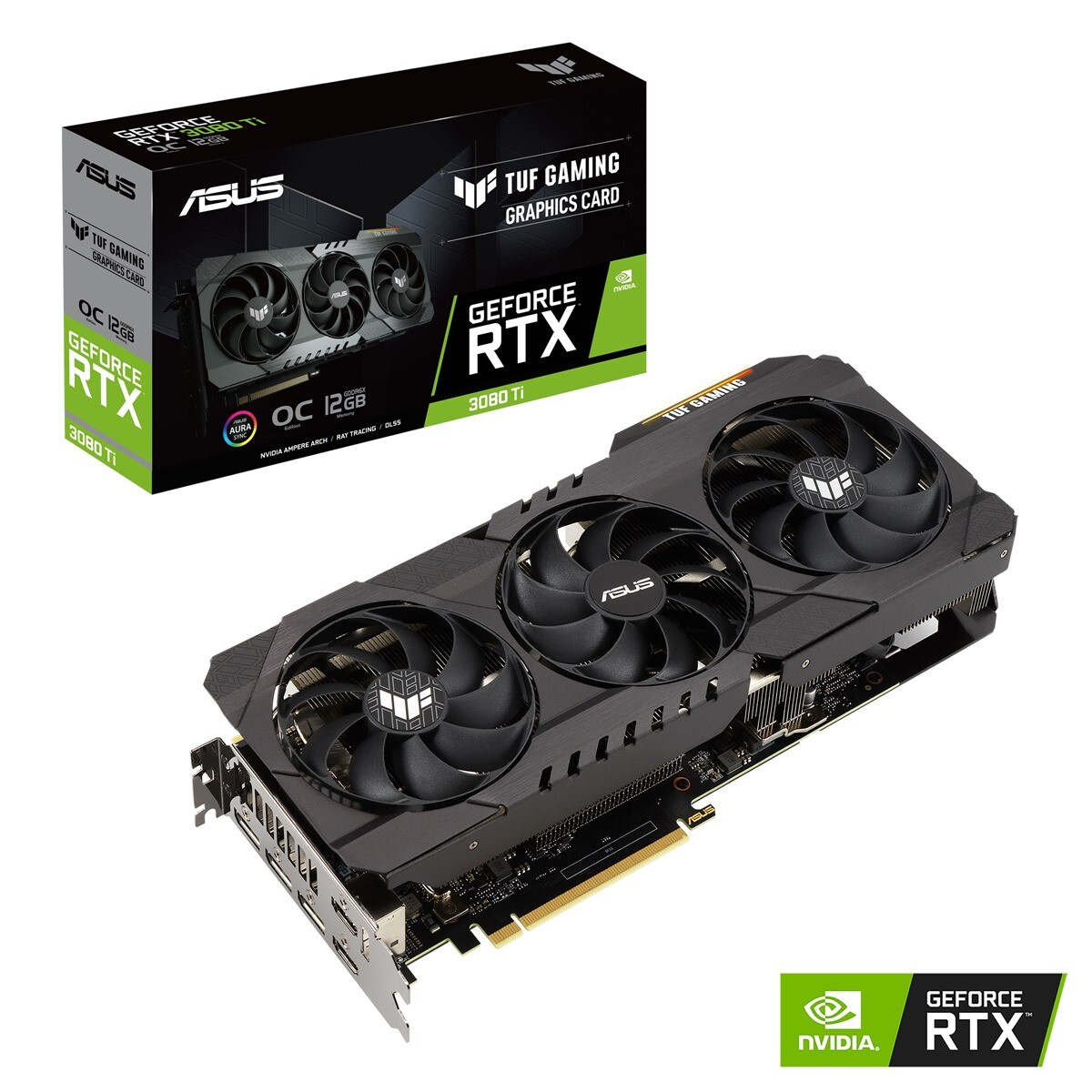 王者再臨！華碩推GeForce RTX 3080 Ti／RTX 3070 Ti 系列顯示卡@3C