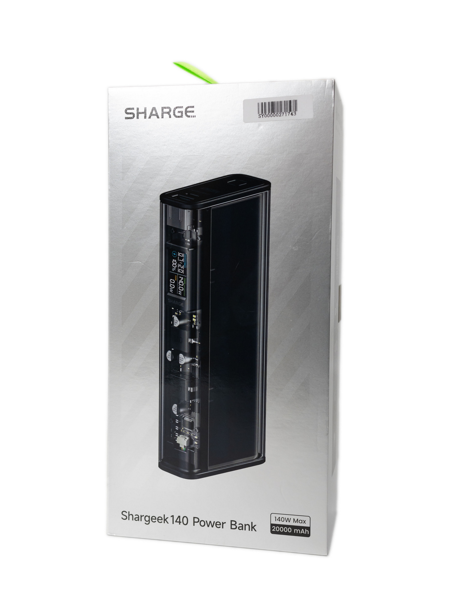 140W 兩萬大容量帥氣科技風行動電源 SHARGE Shargeek 140 PowerBank 開箱 @3C 達人廖阿輝