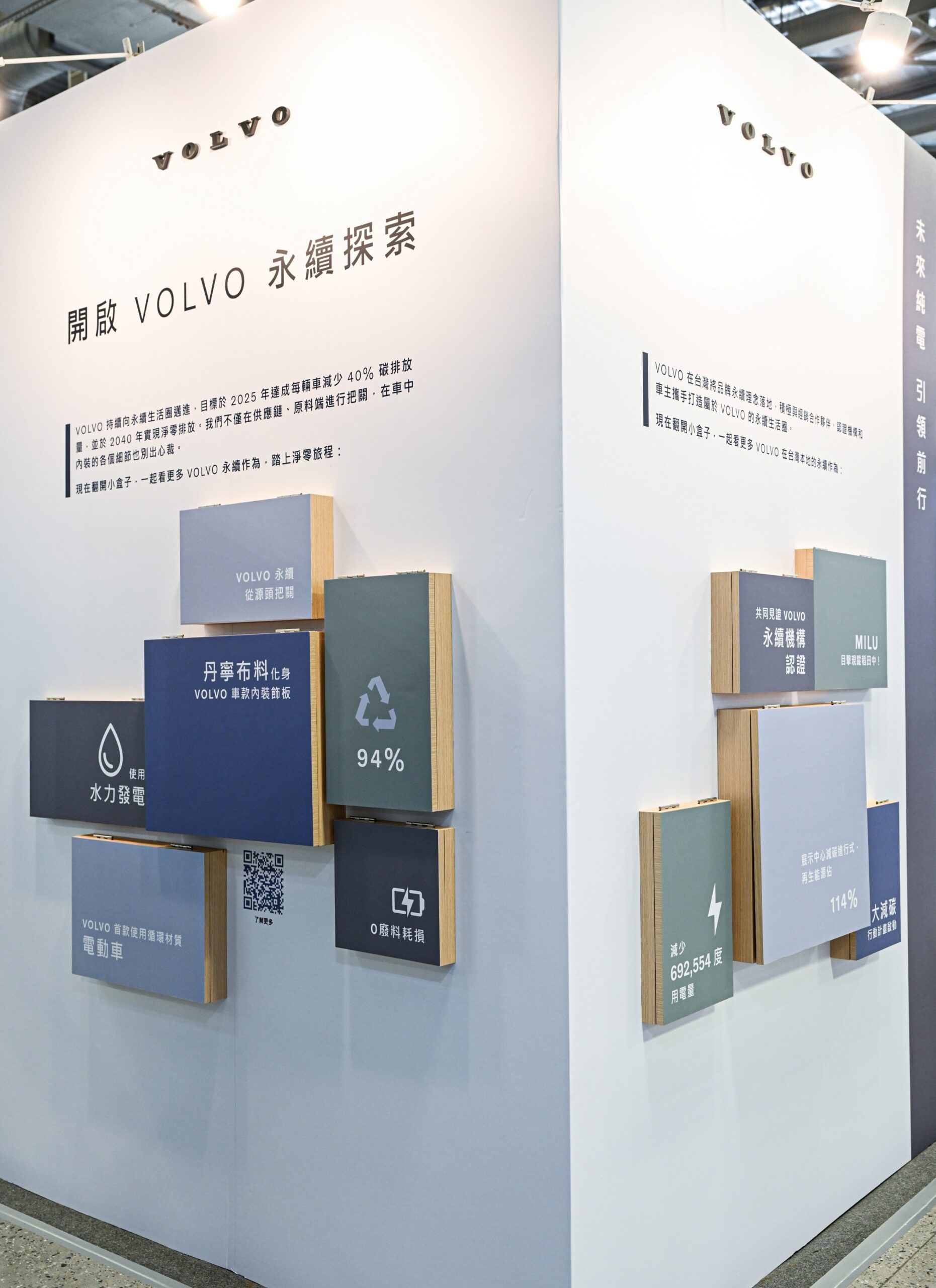 VOLVO 首次亮相 2024 AI Taiwan 未來商務展，展示五大領先純電科技 @3C 達人廖阿輝