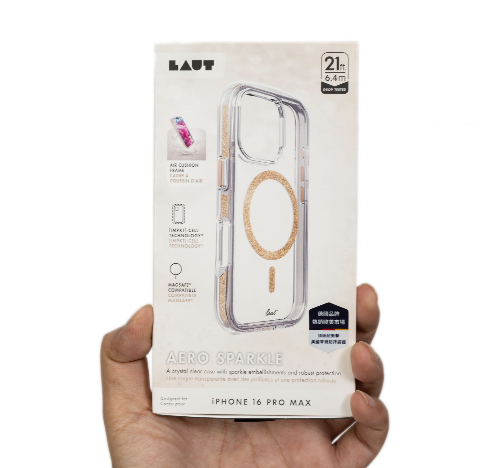 防摔也要美型！德國品牌「LAUT 萊德」iPhone 16 全系列防摔保護殼開箱 @3C 達人廖阿輝