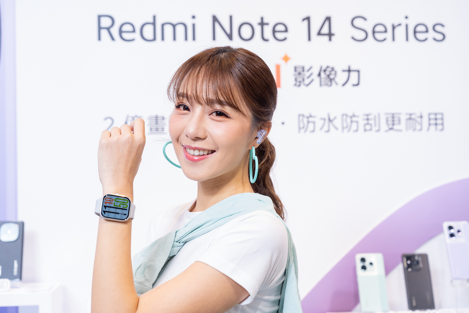 Redmi Note 14 系列正式登台！AI 智能影像與 2 億畫素開啟攝影新篇章 結合輕旗艦性能與潮流美學 同步發表多項新品 打造智慧生活新體驗 @3C 達人廖阿輝